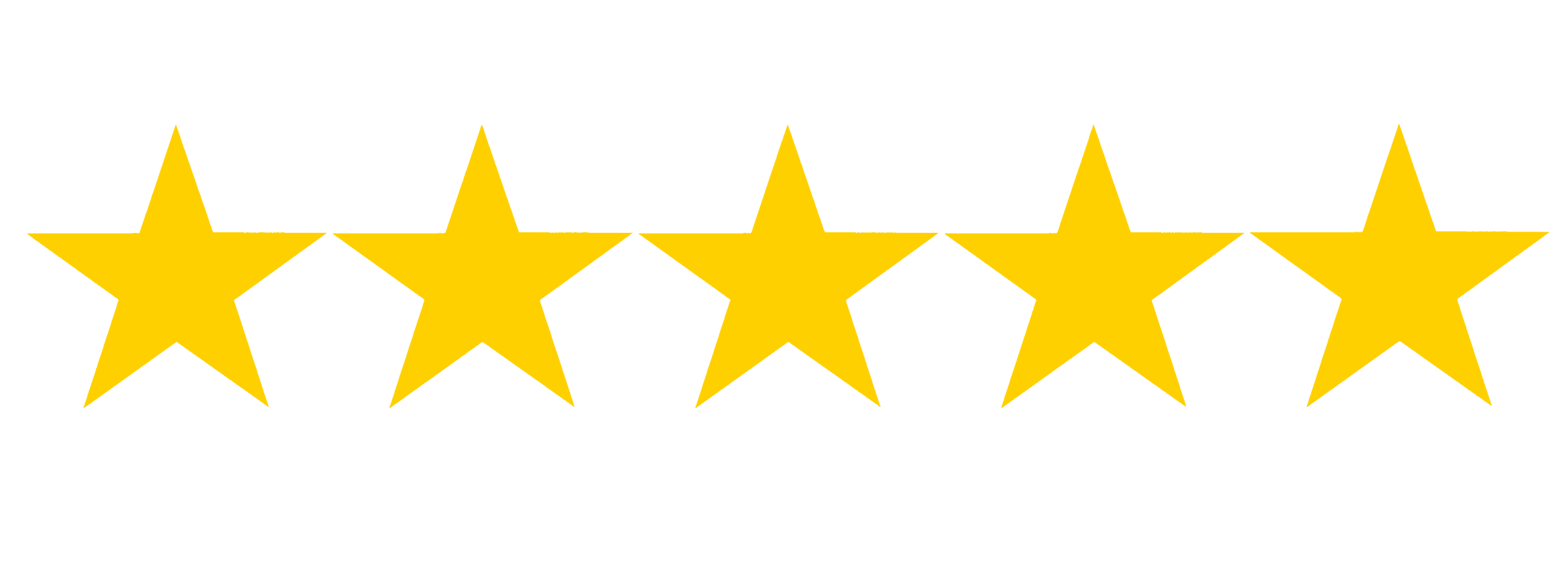 5 Star Rating